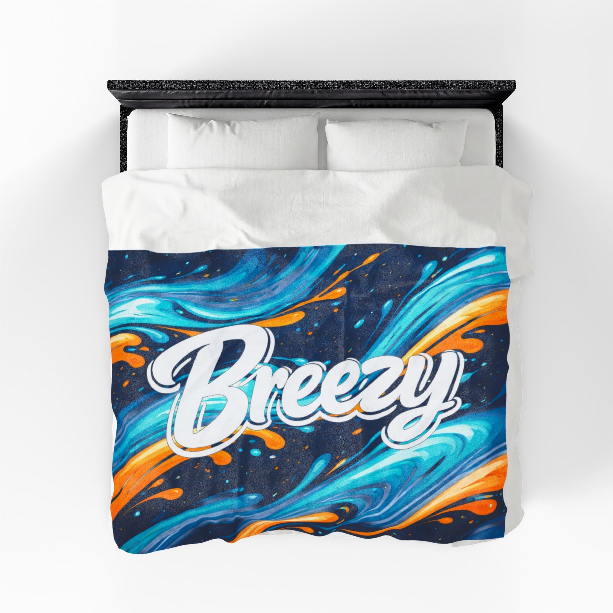 Breezy Wave Plush Blanket