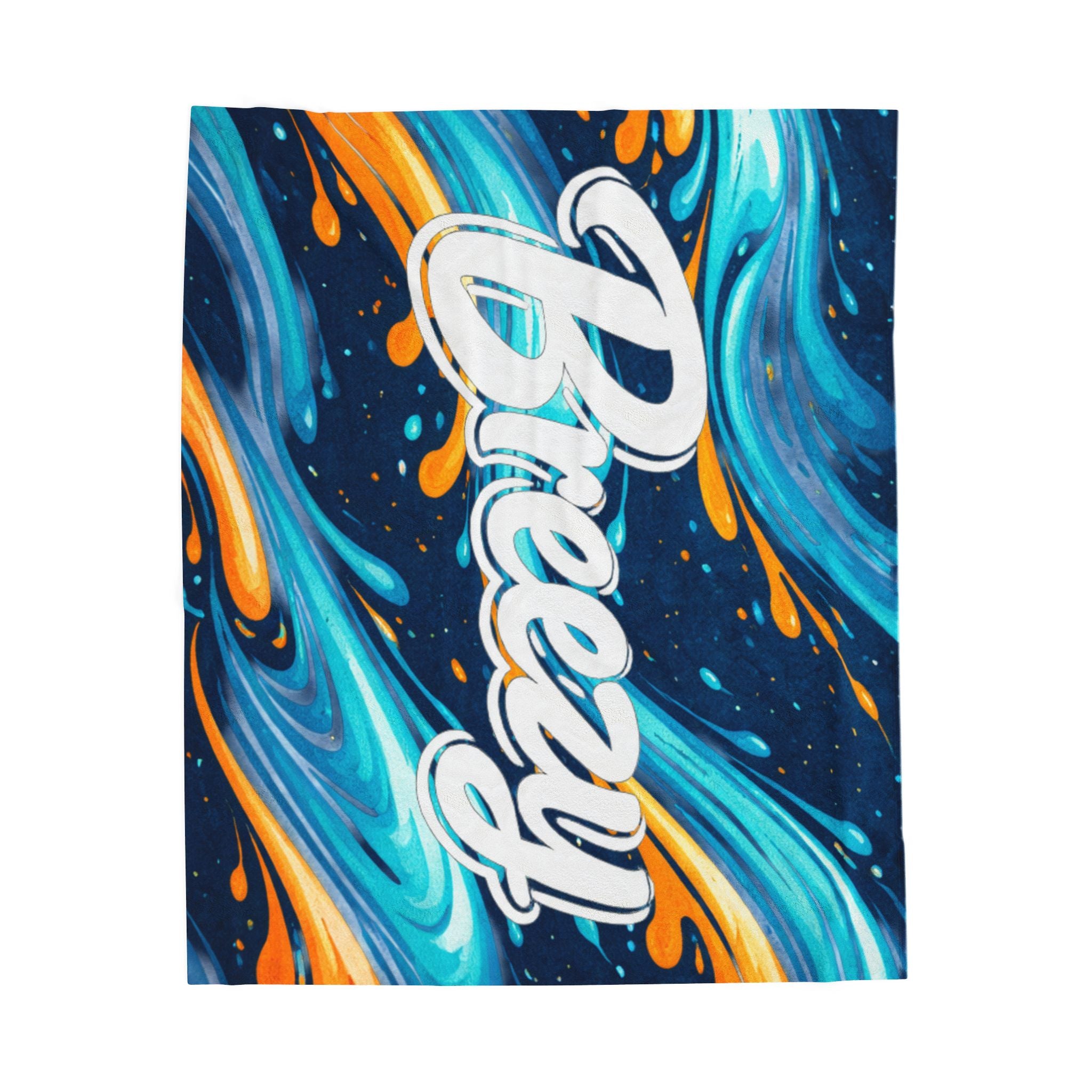 Breezy Wave Plush Blanket