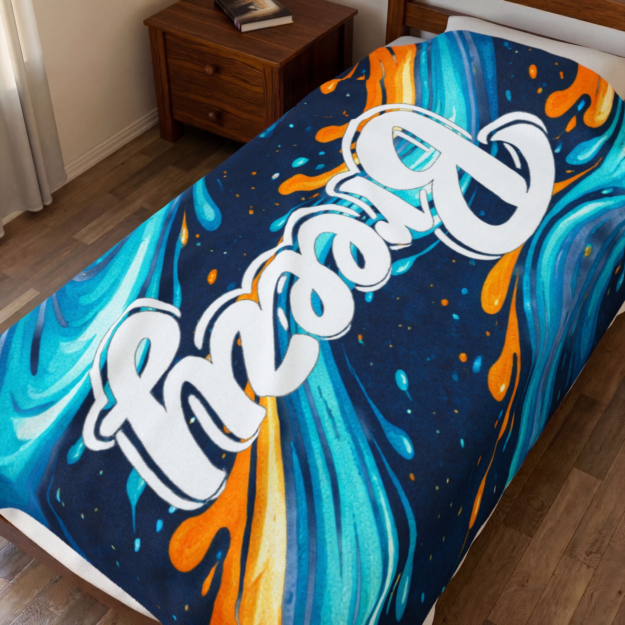 Breezy Wave Plush Blanket
