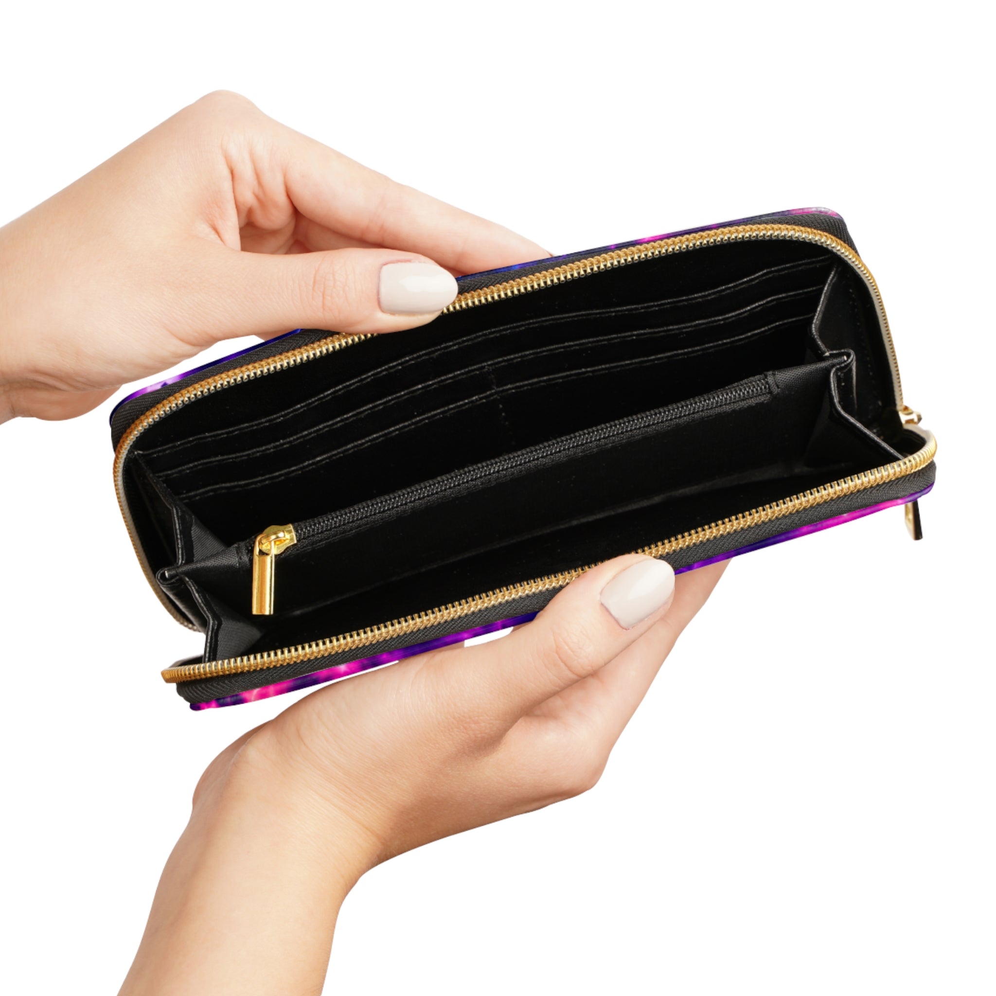 It Ain’t Easy Being Breezy Tie-Dye Zip Wallet
