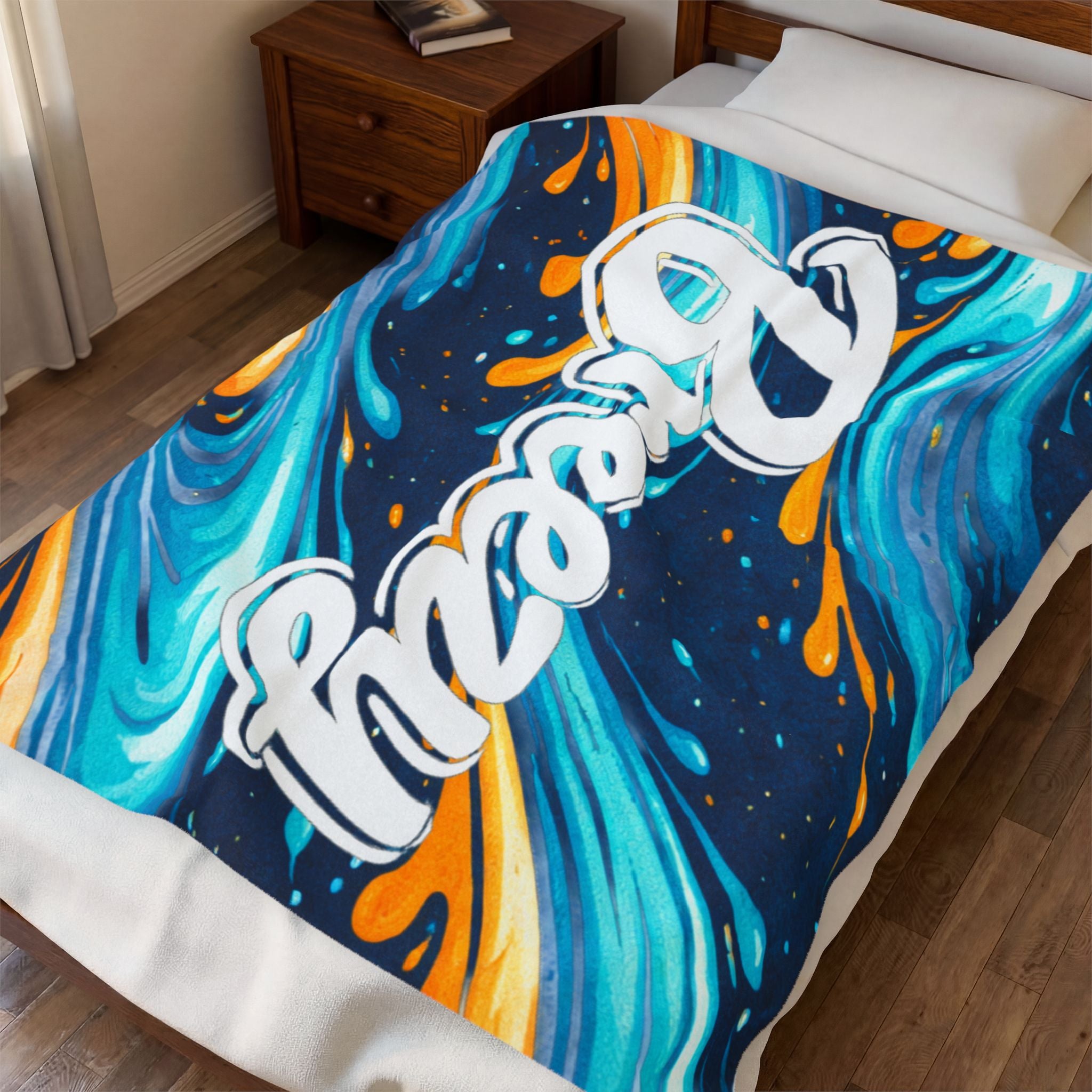 Breezy Wave Plush Blanket